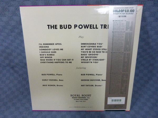 The Bud Powell Trio - The Bud Powell Trio (Vinyl, LP, Compilation, Limited Edition, Reissue, Mono) Very Good Plus (VG+) / Very Good Plus (VG+)
