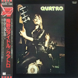 Suzi Quatro - Quatro (Vinyl, LP, Album, Reissue) Very Good Plus (VG+) / Very Good Plus (VG+)