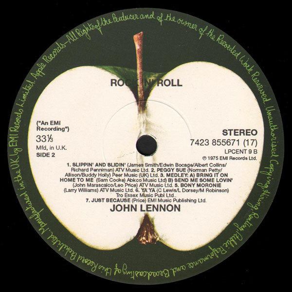 John Lennon - Rock 'N' Roll (Vinyl, LP, Album, Reissue, Remastered) Near Mint (NM or M-) / Near Mint (NM or M-)