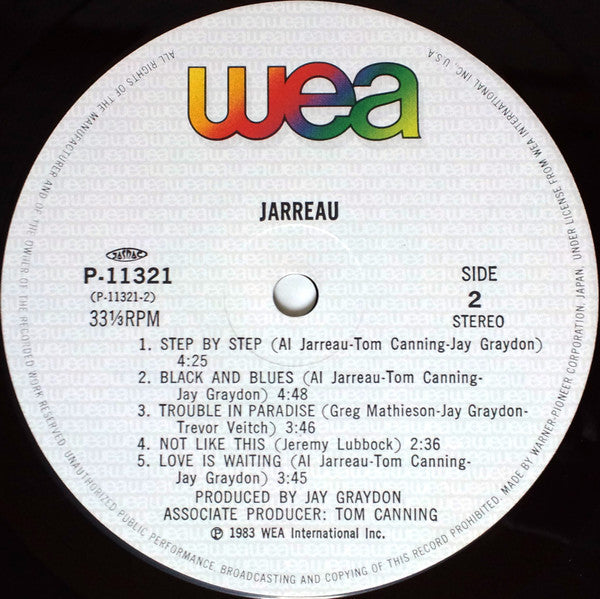Al Jarreau - Jarreau (Vinyl, LP, Album)