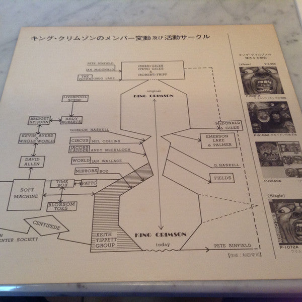 King Crimson - Islands (Vinyl, LP, Album, Reissue)