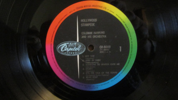 Coleman Hawkins And His Orchestra - Hollywood Stampede (Vinyl, LP, Compilation, Mono) Very Good Plus (VG+) / Very Good Plus (VG+)