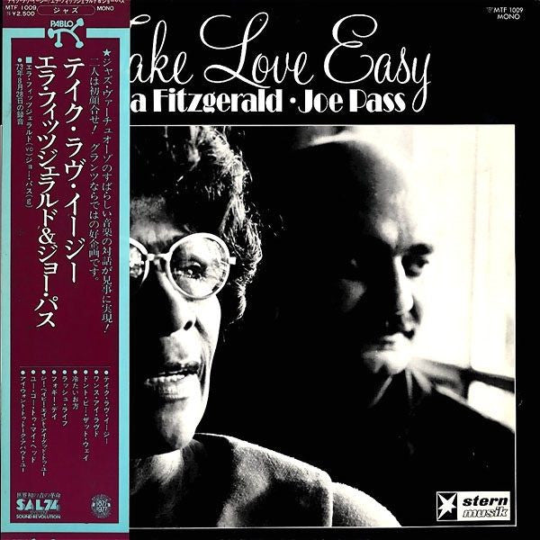 Ella Fitzgerald - Take Love Easy (Vinyl, LP, Album, Mono)
