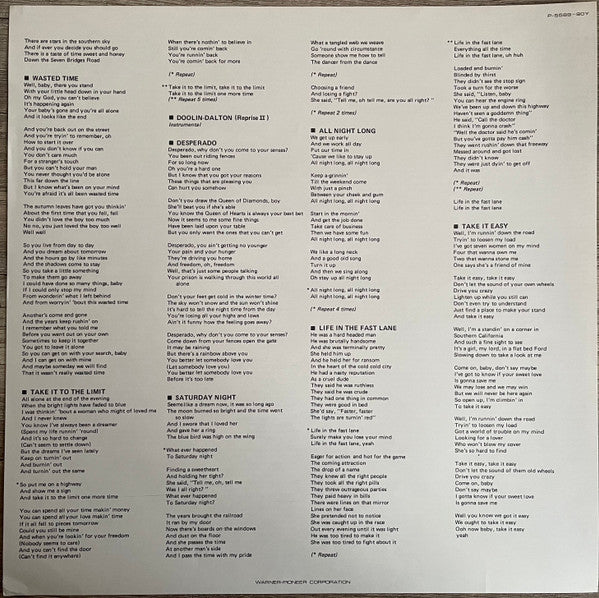 Eagles - Eagles Live (Vinyl, LP, Album, Stereo)
