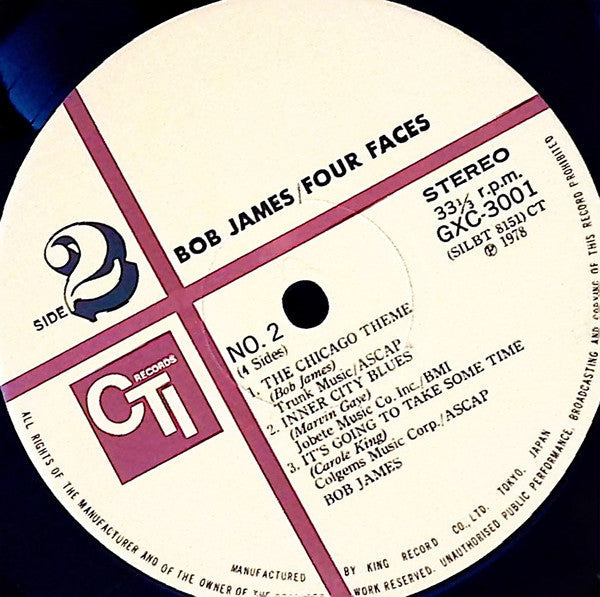 Bob James - Four Faces (Vinyl, LP, Compilation)