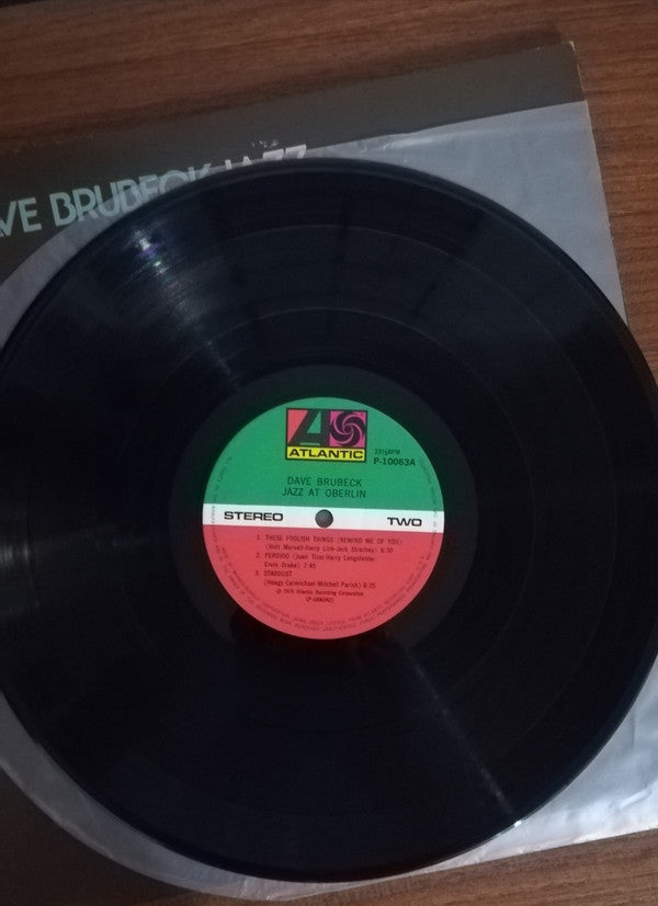 The Dave Brubeck Quartet - Jazz At Oberlin (Vinyl, LP, Album, Reissue) Very Good (VG) / Good Plus (G+)