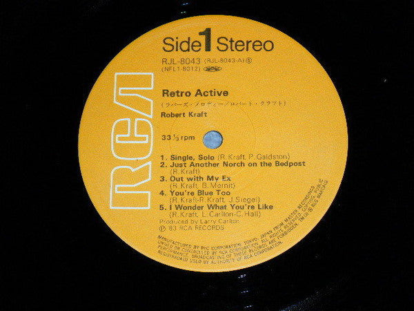 Robert Kraft - Retro Active (Vinyl, LP, Album)