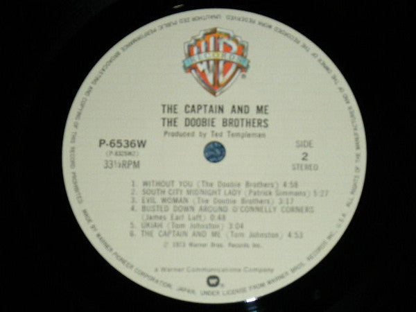 The Doobie Brothers - The Captain And Me (Vinyl, LP, Album, Reissue)
