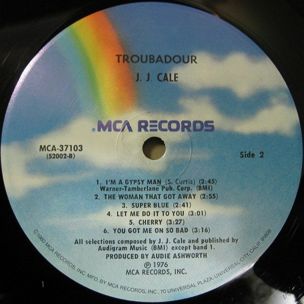 JJ Cale - Troubadour (Vinyl, LP, Album, Reissue) Good Plus (G+) / Good Plus (G+)