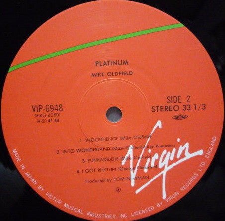Mike Oldfield - Platinum (Vinyl, LP, Album, Reissue, Stereo) Good Plus (G+) / Very Good Plus (VG+)
