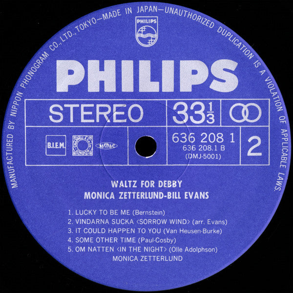 Monica Zetterlund - Waltz For Debby (Vinyl, LP, Album, Limited Edit...