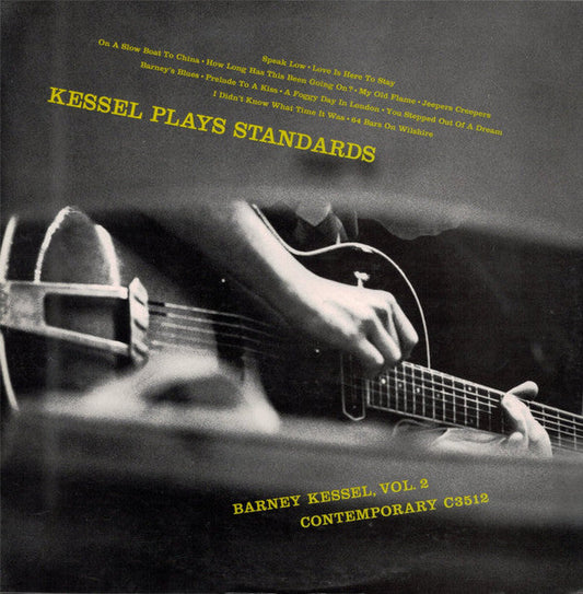 Barney Kessel - Kessel Plays Standards (Vinyl, LP, Album, Limited Edition, Reissue) Very Good Plus (VG+) / Very Good (VG)