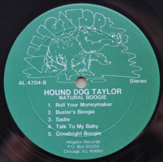 Hound Dog Taylor & The House Rockers - Natural Boogie (Vinyl, LP, Album) Very Good Plus (VG+) / Very Good (VG)