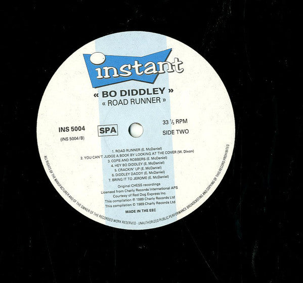 Bo Diddley - Road Runner (Vinyl, LP, Compilation) Very Good (VG) / Very Good (VG)