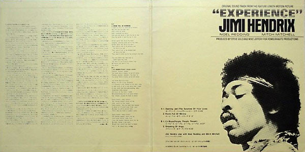 Jimi Hendrix - Original Sound Track Of The Motion Picture "Experien...