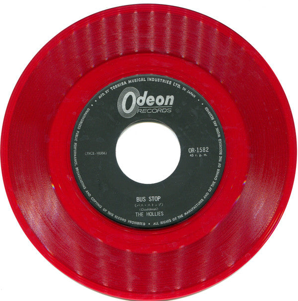 The Hollies - Bus Stop / I Can't Let Go (Vinyl, 7", Single) Very Good (VG) / Very Good (VG)