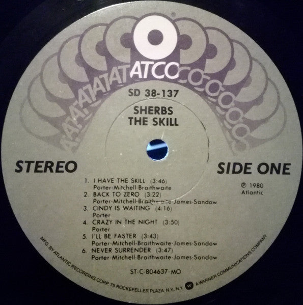 The Sherbs - The Skill (Vinyl, LP, Album) Good Plus (G+) / Good Plus (G+)