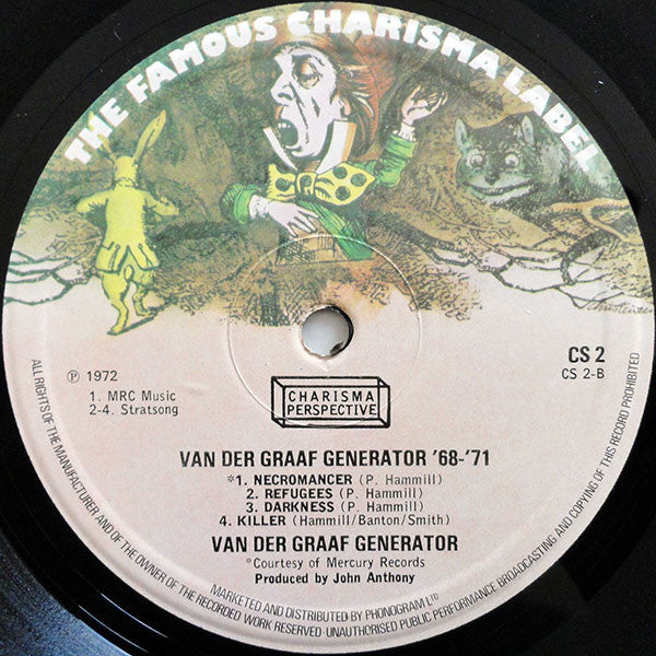 Van Der Graaf Generator - '68 - '71 (Vinyl, LP, Compilation, Reissue) Very Good Plus (VG+) / Very Good Plus (VG+)