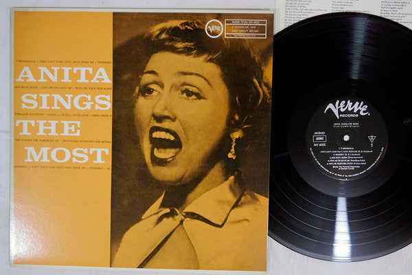Anita O'Day - Anita Sings The Most (Vinyl, LP, Album, Mono, Reissue)