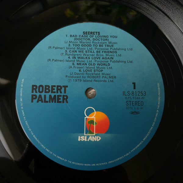 Robert Palmer - Secrets (Vinyl, LP, Album) Very Good (VG) / Very Good (VG)