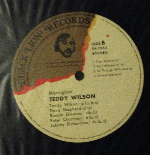Teddy Wilson - Moonglow (Vinyl, LP, Album) Very Good Plus (VG+) / Very Good (VG)