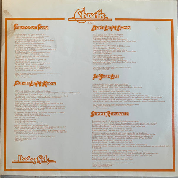 Charlie (5) - Fantasy Girls (Vinyl, LP, Album, Stereo) Very Good (VG) / Very Good Plus (VG+)