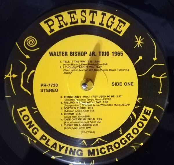 The Walter Bishop, Jr. Trio - 1965 (Vinyl, LP, Album, Reissue, Stereo) Very Good Plus (VG+) / Very Good (VG)