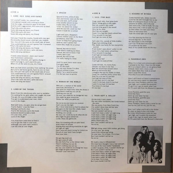 Aerosmith - Get Your Wings (Vinyl, LP, Album, Reissue, Stereo) Very Good (VG) / Very Good (VG)