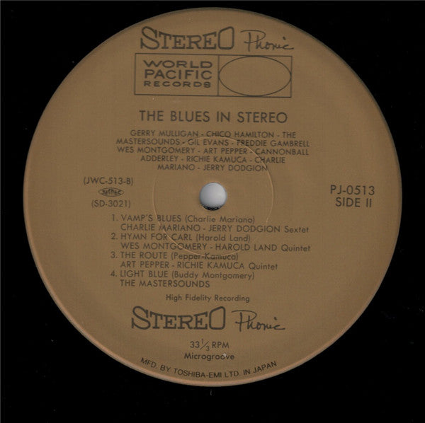 Various - The Blues In Stereo (Vinyl, LP, Album, Compilation, Reissue, Stereo) Very Good Plus (VG+) / Very Good Plus (VG+)