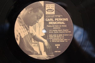Carl Perkins (4) - Carl Perkins Memorial (Vinyl, LP, Compilation)