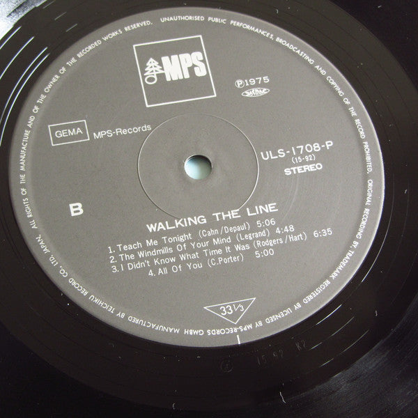 The Oscar Peterson Trio - Walking The Line (Vinyl, LP, Album, Reiss...