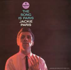 Jackie Paris - The Song Is Paris (Vinyl, LP, Album, Reissue) Very Good Plus (VG+) / Very Good (VG)