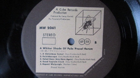 Procol Harum - Procol Harum = 青い影 (Vinyl, LP, Album, Reissue) Very Good Plus (VG+) / Good Plus (G+)