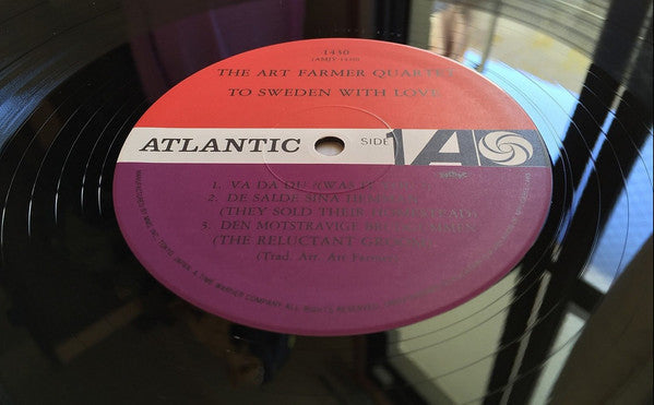 Art Farmer Quartet - To Sweden With Love (Vinyl, LP, Album, Stereo) Very Good (VG) / Very Good Plus (VG+)
