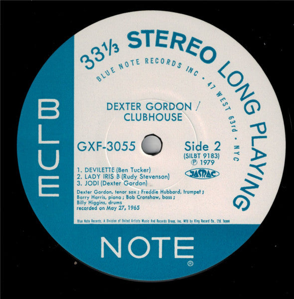 Dexter Gordon - Clubhouse (Vinyl, LP, Album, Limited Edition) Very Good Plus (VG+) / Very Good (VG)