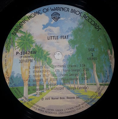 Little Feat - Little Feat (Vinyl, LP, Album, Reissue, Stereo)