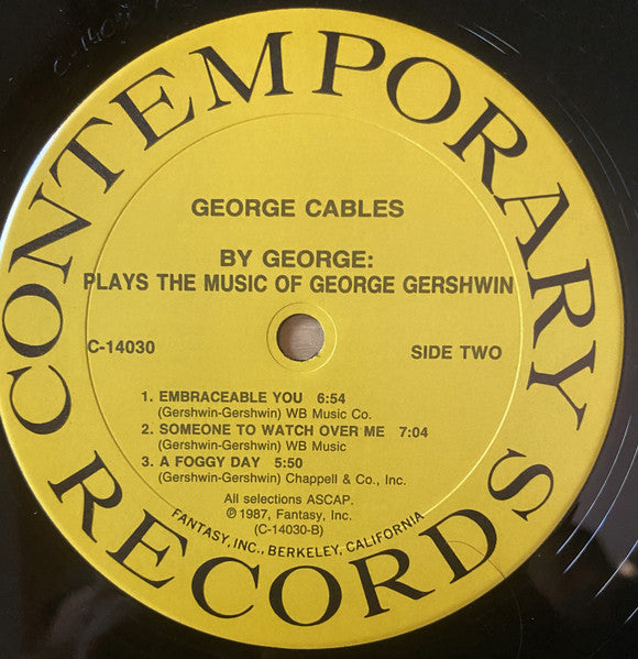 George Cables - By George: George Cables Plays The Music Of George ...
