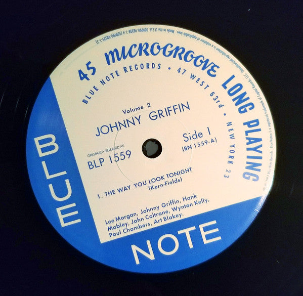 Johnny Griffin - Johnny Griffin, Vol. 2 (2xVinyl, LP, 45 RPM, Album, Limited Edition, Reissue, Mono) Very Good Plus (VG+) / Near Mint (NM or M-)
