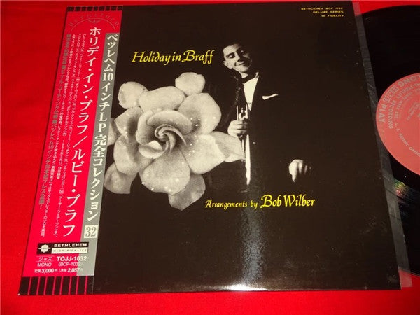 Ruby Braff - Holiday In Braff (Vinyl, LP, 10", Album, Reissue, Mono) Near Mint (NM or M-) / Very Good Plus (VG+)