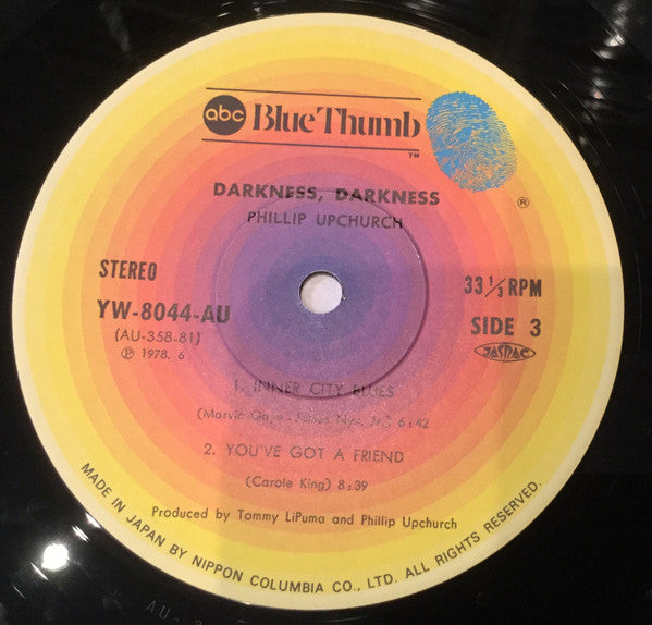 Phil Upchurch - Darkness, Darkness (2xVinyl, LP, Album, Reissue, Stereo) Very Good (VG) / Very Good Plus (VG+)