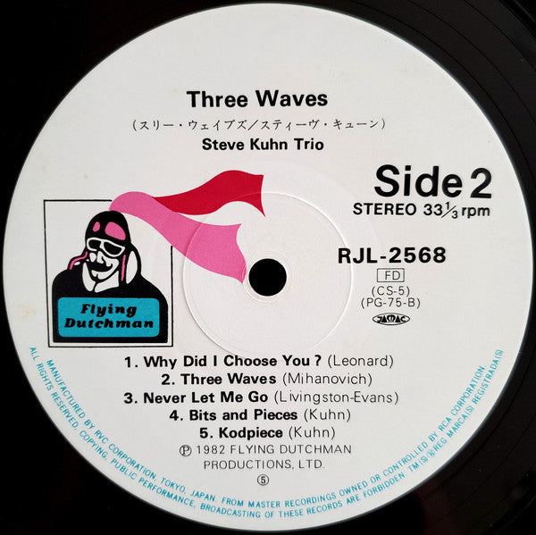 Steve Kuhn Trio - Three Waves (Vinyl, LP, Album, Reissue)