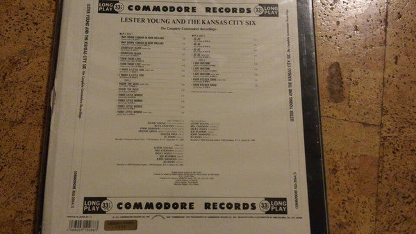 Lester Young - Commodore Recordings (Vinyl, LP, Compilation, Limite...