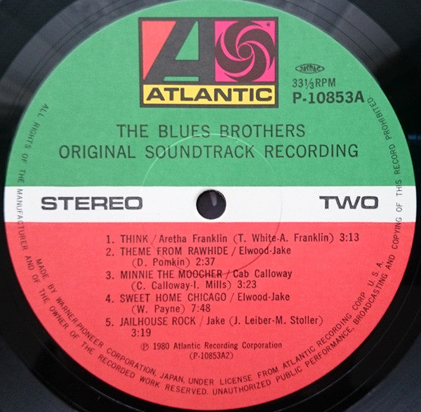 The Blues Brothers - The Blues Brothers (Original Soundtrack Record...