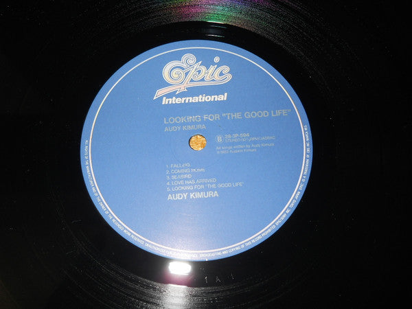 Audy Kimura - Looking For The "Good Life" (Vinyl, LP, Album) Very Good (VG) / Very Good Plus (VG+)
