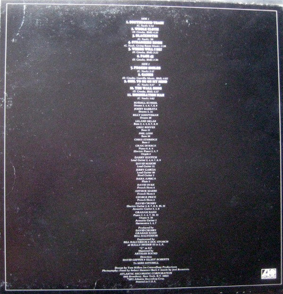 Crosby & Nash - Graham Nash David Crosby (Vinyl, LP, Album)