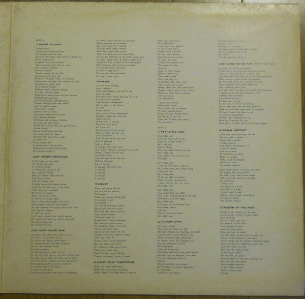 Elvis Presley - Harem Holiday (Vinyl, LP, Album, Stereo)