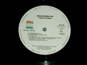 Carlos Alomar - Dream Generator (Vinyl, LP, Album, Promo) Very Good Plus (VG+) / Very Good Plus (VG+)