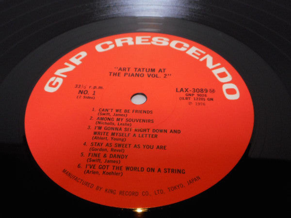 Art Tatum - Art Tatum At The Crescendo Vol. II (Vinyl, LP, Album)