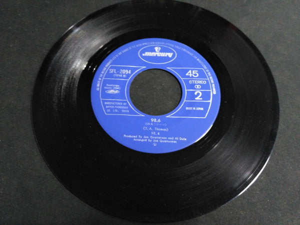98. 6 - Thanks To You / 98. 6 (Vinyl, 7", 45 RPM, Single) Good Plus (G+) / Very Good (VG)