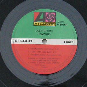 Cold Blood - Sisyphus (Vinyl, LP, Album) Very Good Plus (VG+) / Near Mint (NM or M-)